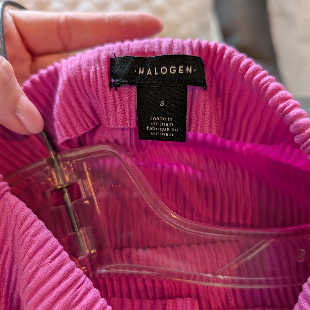 Halogen Magenta Short Sleeve Top - Picture 5 of 5